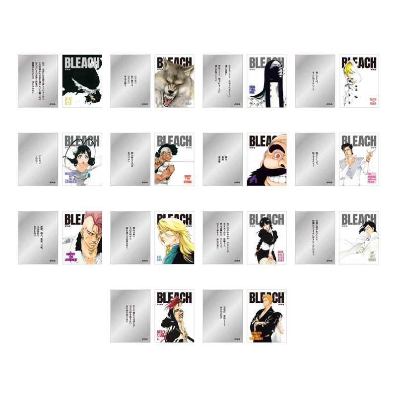 『ＢＬＥＡＣＨ』巻頭歌ステッカーコレクション２枚入り　第４弾　（全１４組／ランダム１組入り）　ＢＦ１