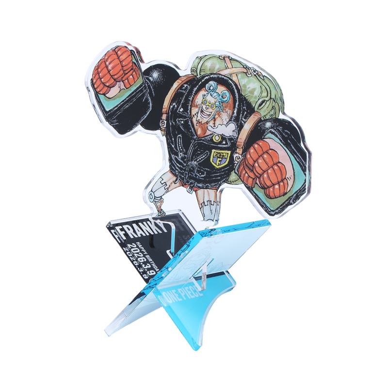 『ＯＮＥ　ＰＩＥＣＥ』バースデイアクリル“Ｘ”フィギュア－ｗｉｔｈ－　フランキー　ＢＦ１