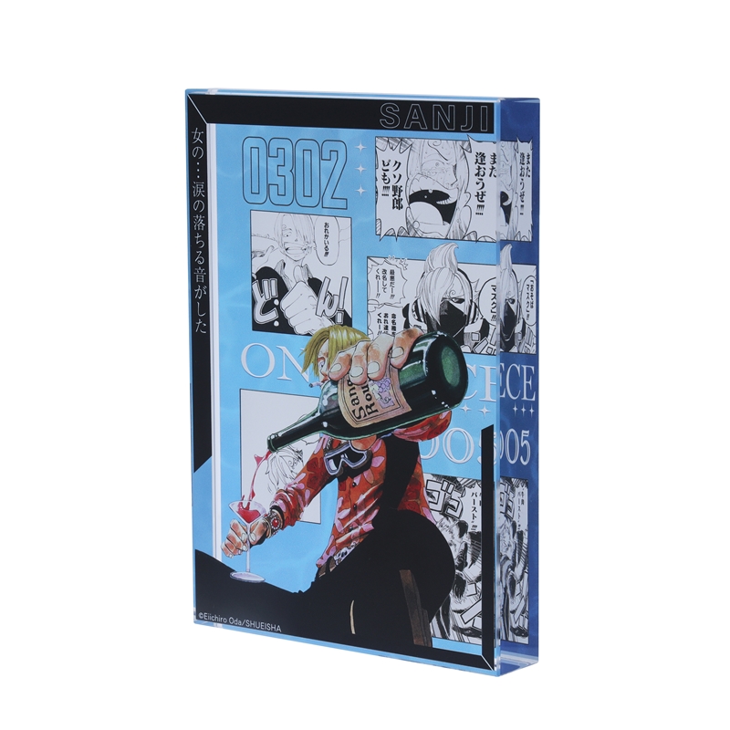 『ＯＮＥ　ＰＩＥＣＥ』アクリルブロック　“ＨＥＲＯＥＳ”　サンジ　ＢＦ１