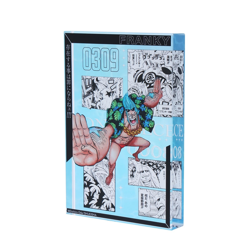 『ＯＮＥ　ＰＩＥＣＥ』アクリルブロック　“ＨＥＲＯＥＳ”　フランキー　ＢＦ１