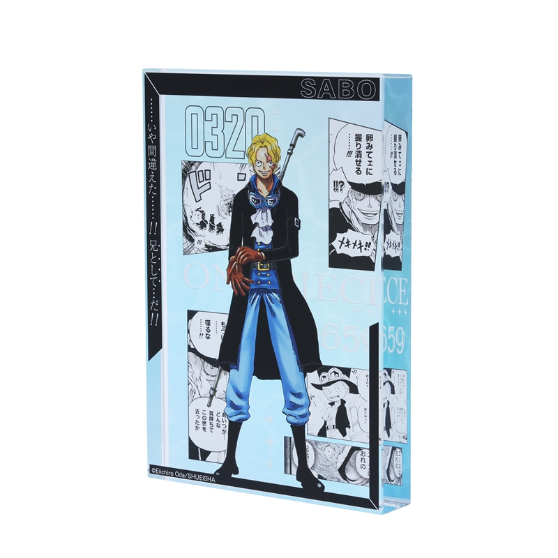 『ＯＮＥ　ＰＩＥＣＥ』アクリルブロック　“ＨＥＲＯＥＳ”　サボ　ＢＦ１