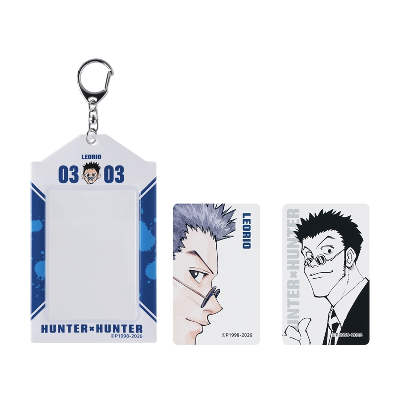 『ＨＵＮＴＥＲ×ＨＵＮＴＥＲ』バースデイカードホルダー　（特製カード２枚付き）　レオリオ＝パラディナイト　ＢＦ１
