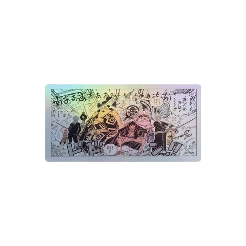 『ＯＮＥ　ＰＩＥＣＥ』ＨＯＬＯＧＲＡＭ　ＫＯＭＡ　ＳＴＩＣＫＥＲ　“麦わらの一味”だァ～～～～～！！！　ＢＦ１－ＴＪＳ