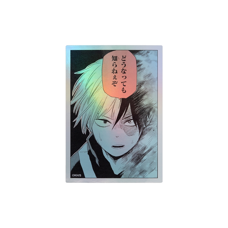 『僕のヒーローアカデミア』ＨＯＬＯＧＲＡＭ　ＫＯＭＡ　ＳＴＩＣＫＥＲ　どうなっても知らねぇぞ　ＢＦ１－ＴＪＳ