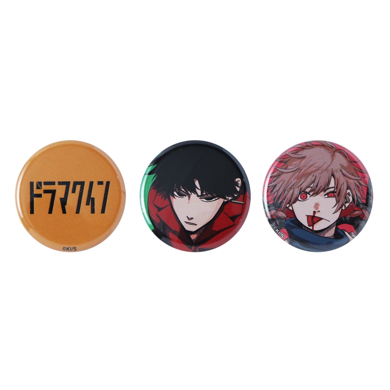 『ドラマクイン』ｍｉｎｉ缶バッジ３個セット　ＢＦ１－ＪＮＰＧ