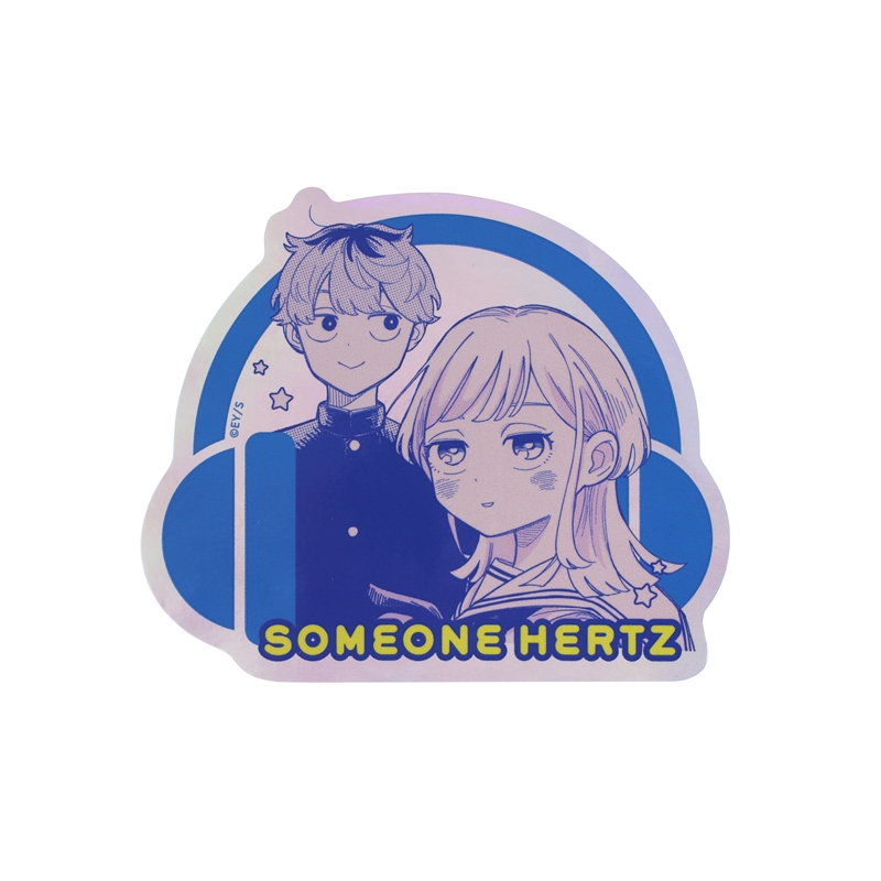 『さむわんへるつ』オーロラシャインステッカー（１００×１００ｍｍ以内変形サイズ）　ＢＦ１－ＪＮＰＧ