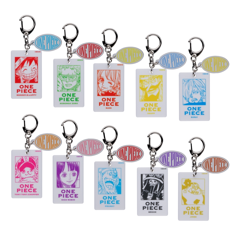 『ＯＮＥ　ＰＩＥＣＥ』ホワイトアクリルキーホルダーコレクション　第１弾　（全１０種／ランダム１種入り）　ＢＦ１