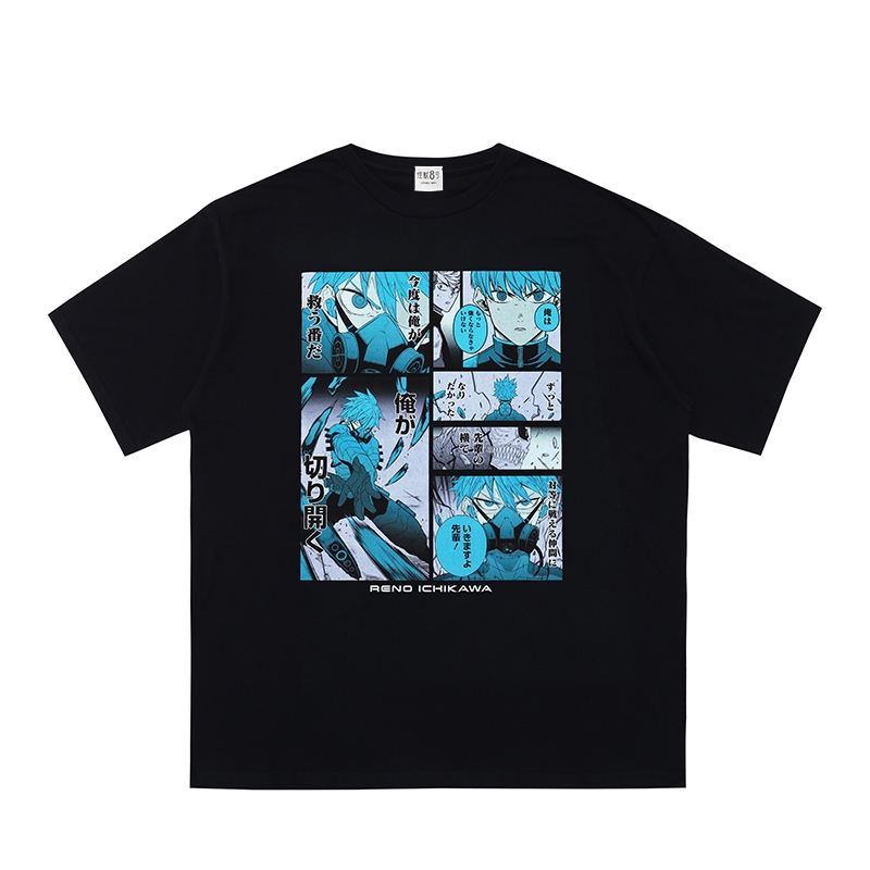 『怪獣８号』ビッグシルエットＴシャツ　“ＨＥＲＯＥＳ”　市川レノ　ＢＦ２