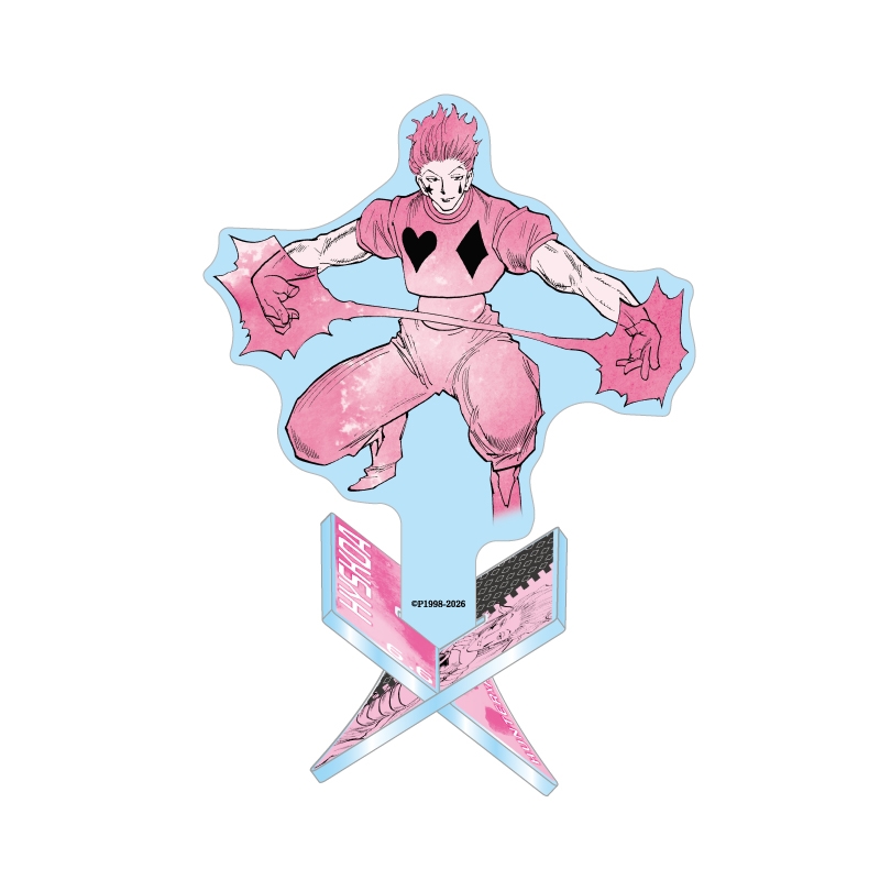 『ＨＵＮＴＥＲ×ＨＵＮＴＥＲ』バースデイアクリル“Ｘ”フィギュア－ｗｉｔｈ－　ヒソカ　ＢＦ２