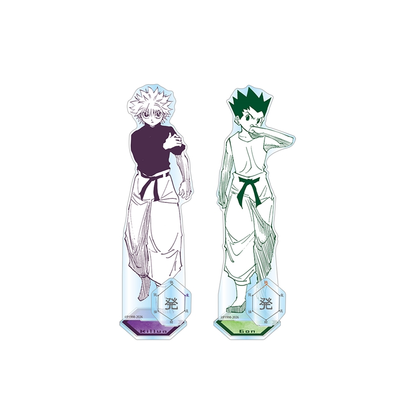 『ＨＵＮＴＥＲ×ＨＵＮＴＥＲ』アクリルＭＥＧＡフィギュアＷ　ゴン×キルア　ＢＦ２－ＴＪＳ