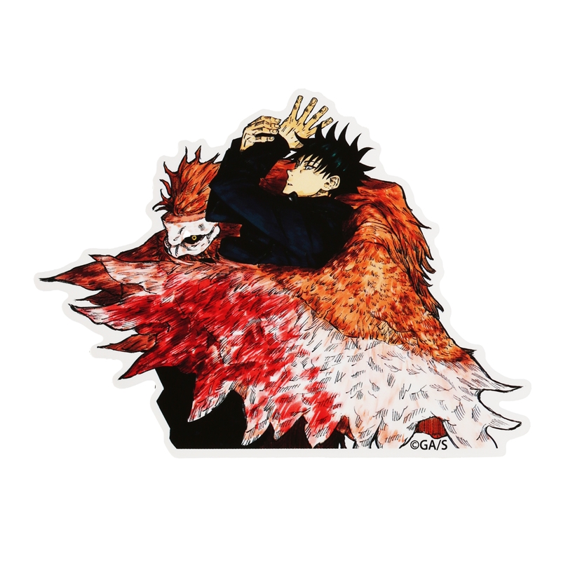 『呪術廻戦』ダイカットステッカー　伏黒恵（ＪＣカバーイラスト）　ＢＸ４