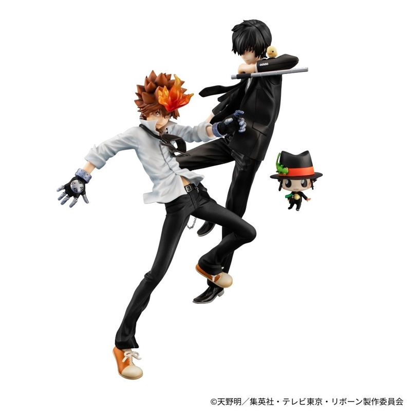 Ｇ．Ｅ．Ｍ．シリーズ　家庭教師ヒットマンＲＥＢＯＲＮ！　沢田綱吉＆雲雀恭弥＆リボーンセット【再販】