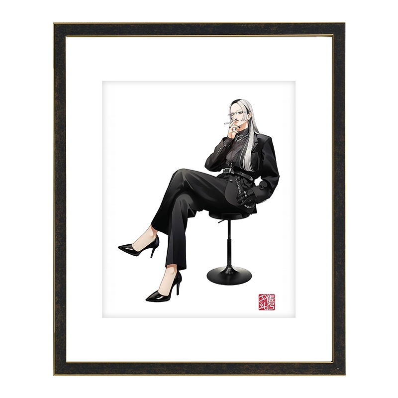 『極楽街』高精彩アート【近すぎて美しい極近店ｖｅｒ】タオ