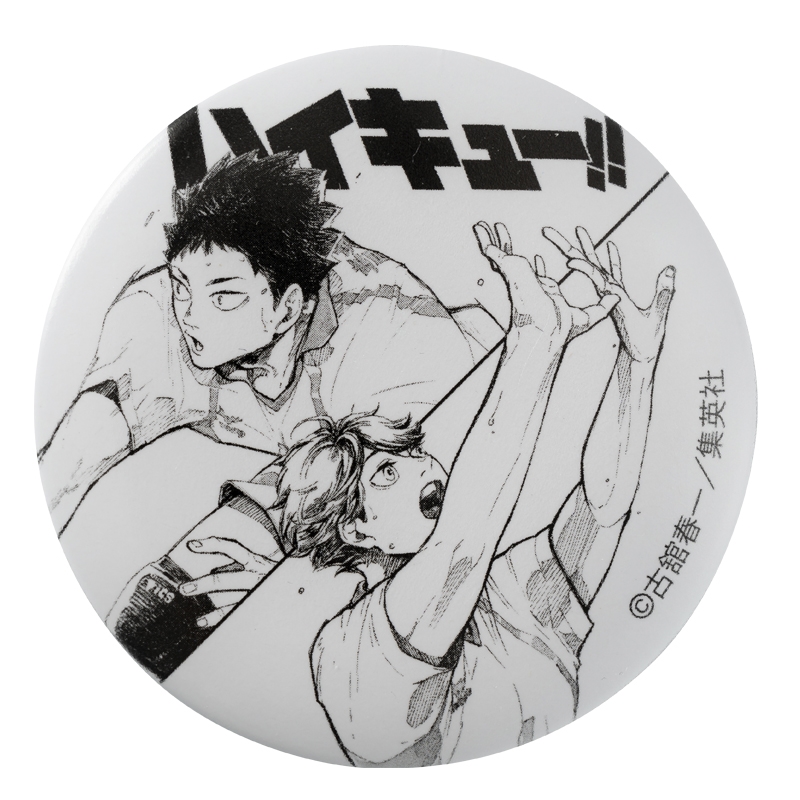 『ハイキュー！！』缶バッジ　及川　徹＆岩泉　一【仙台観光特使就任記念Ｖｅｒ．】