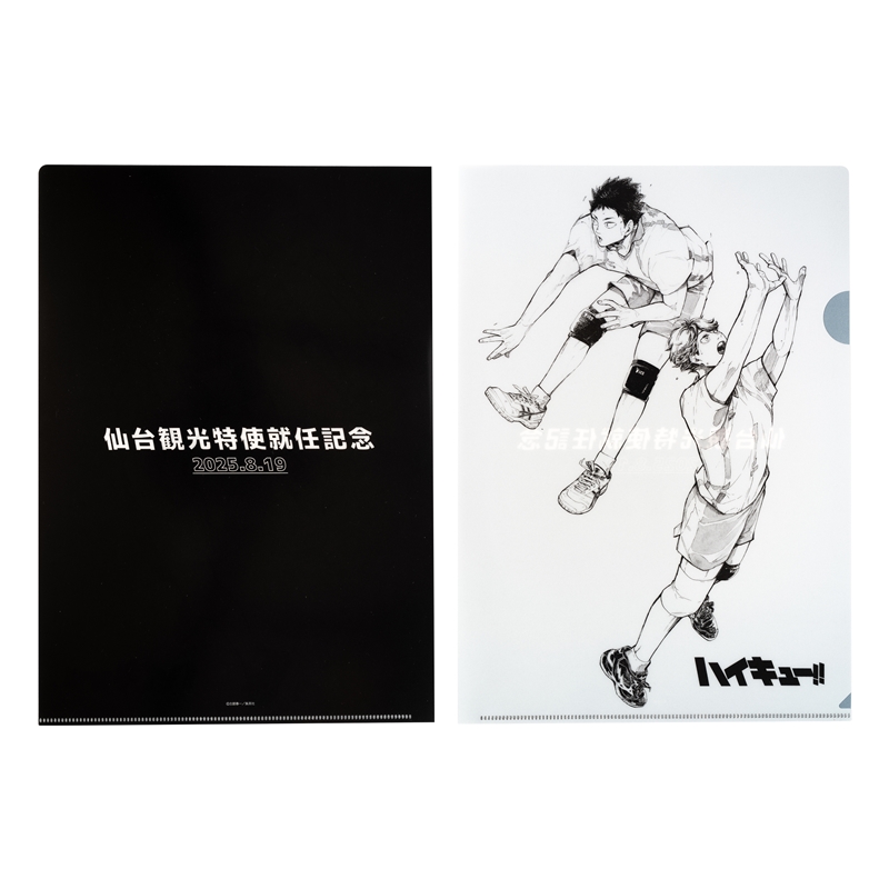 『ハイキュー!!』クリアファイル 及川 徹&岩泉 一【仙台観光特使就任記念Ver.】