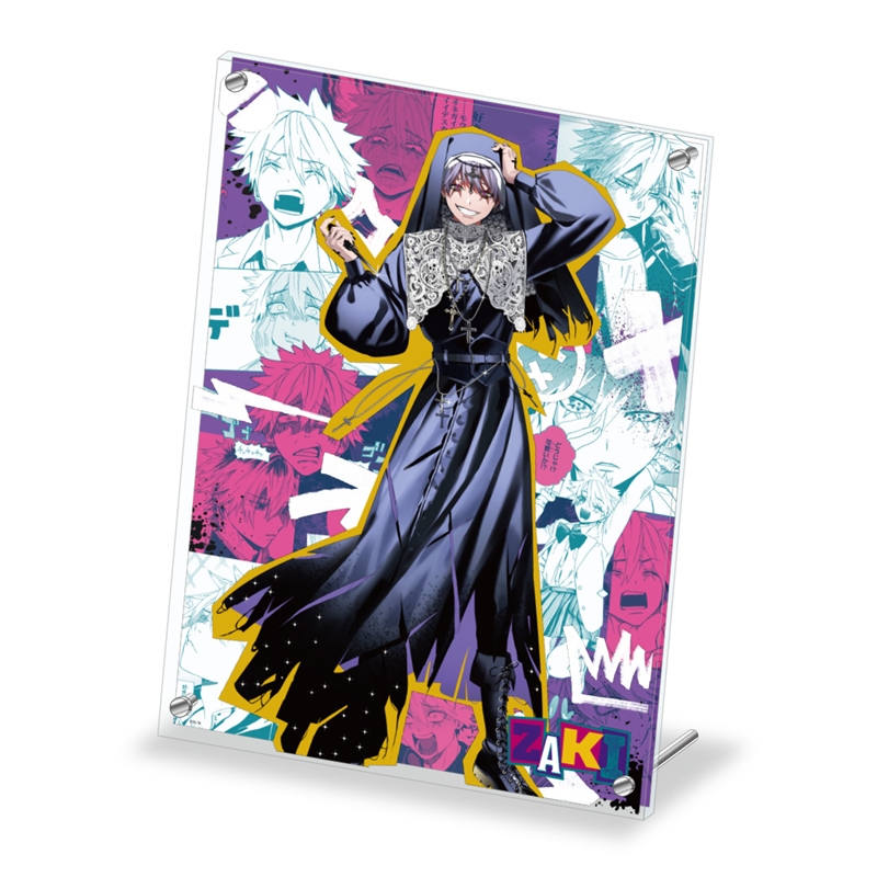 『ファントムバスターズ』クール＆おバカ　アクリルパネル【ＧＨＯＳＴ　＆　ＦＲＩＥＮＤＳ　ＰＯＰＵＰ　ｖｅｒ】ザキ