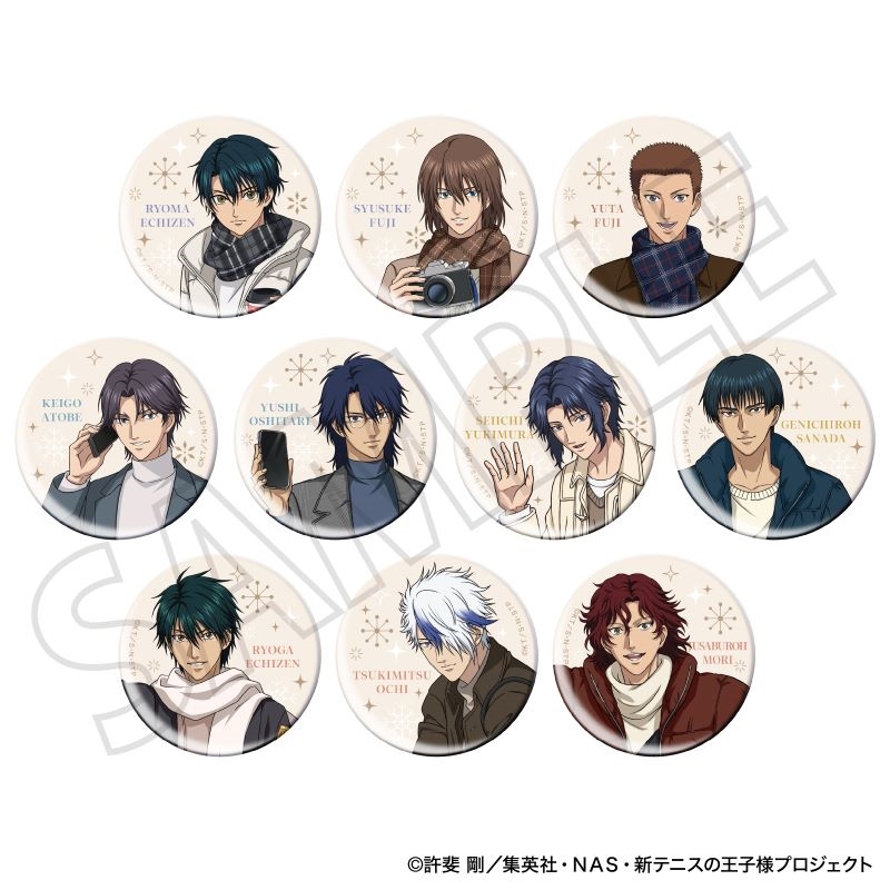 『新テニスの王子様』キャラバッジコレクション／冬のおでかけ