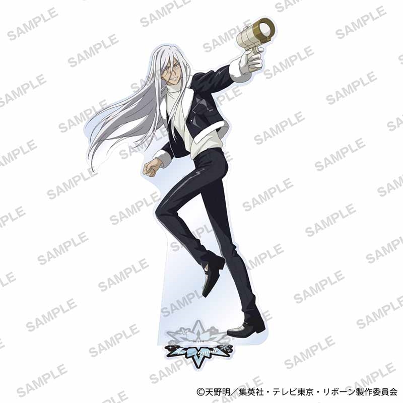 家庭教師ヒットマンＲＥＢＯＲＮ！　ＢＩＧアクリルスタンド　雪バトルｖｅｒ．　スクアーロ（１０年後）