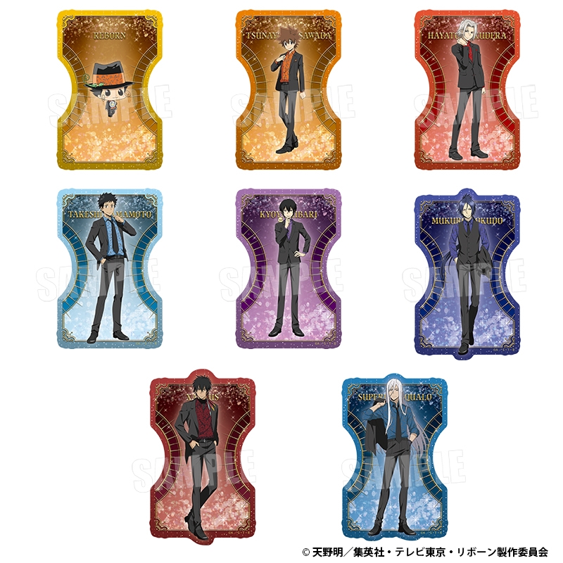 家庭教師ヒットマンＲＥＢＯＲＮ！　トレーディングクリアステッカー　ボタニカルシャツＶｅｒ．【セット】