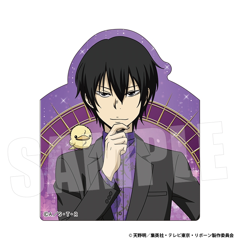 家庭教師ヒットマンＲＥＢＯＲＮ！　ダイカットアクリルブロック「雲雀」ボタニカルシャツＶｅｒ．