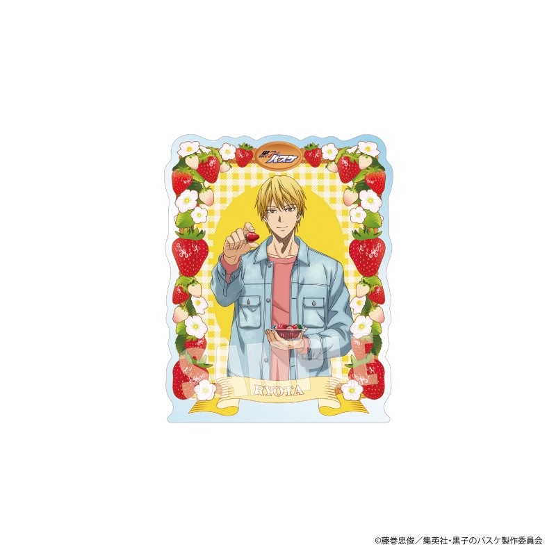 黒子のバスケ　ダイカットアクリルブロック「黄瀬涼太」Ｓｔｒａｗｂｅｒｒｙ　Ｖｅｒ．