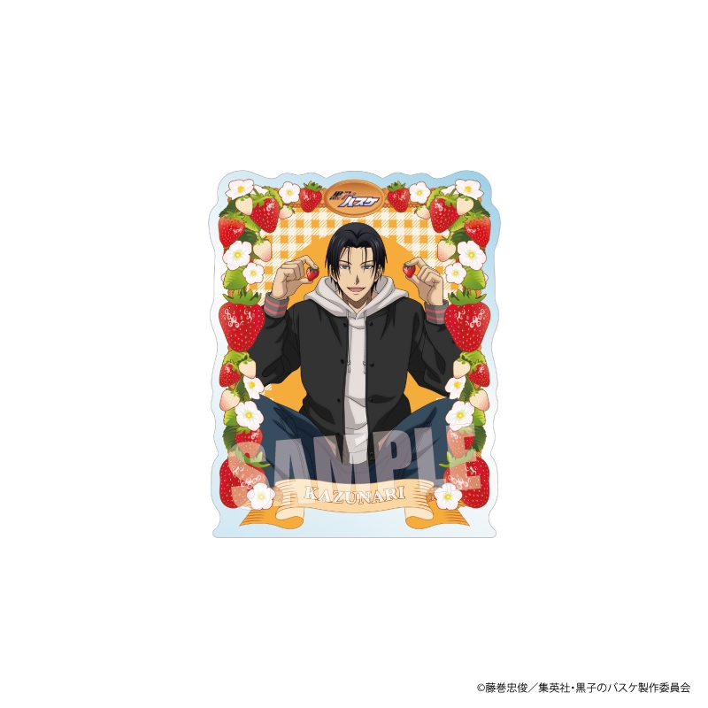 黒子のバスケ　ダイカットアクリルブロック「高尾和成」Ｓｔｒａｗｂｅｒｒｙ　Ｖｅｒ．