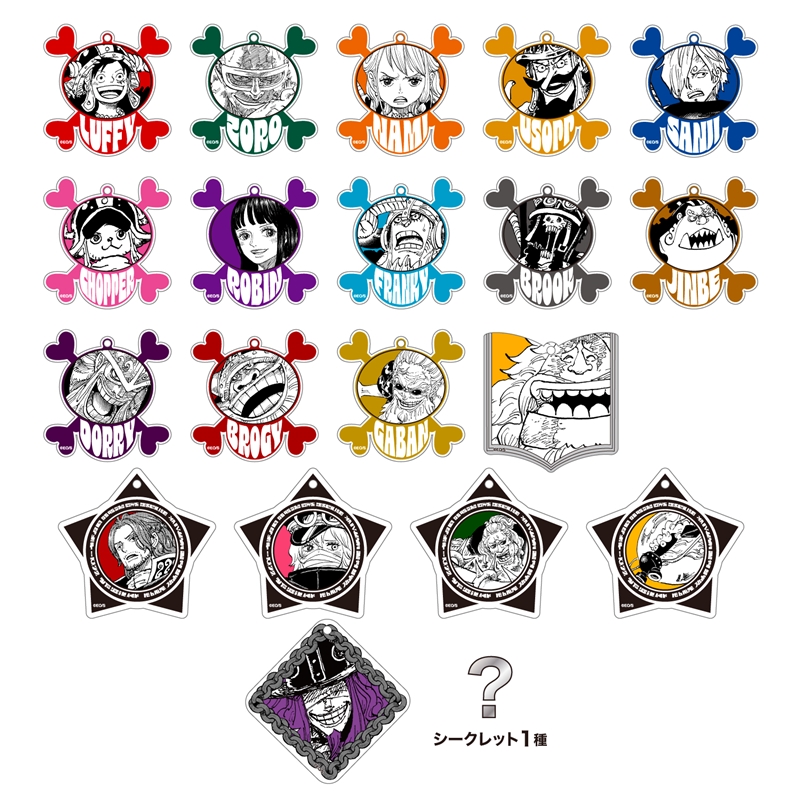 『ＯＮＥ　ＰＩＥＣＥ』エルバフの冒険　アクリルキーホルダー（ランダム）