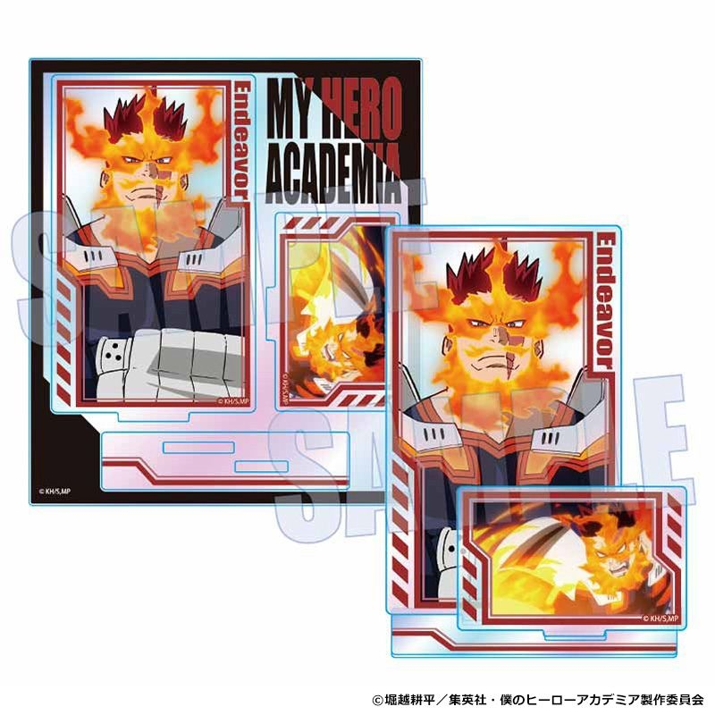 オーロラアクリルスタンド　僕のヒーローアカデミア／エンデヴァー