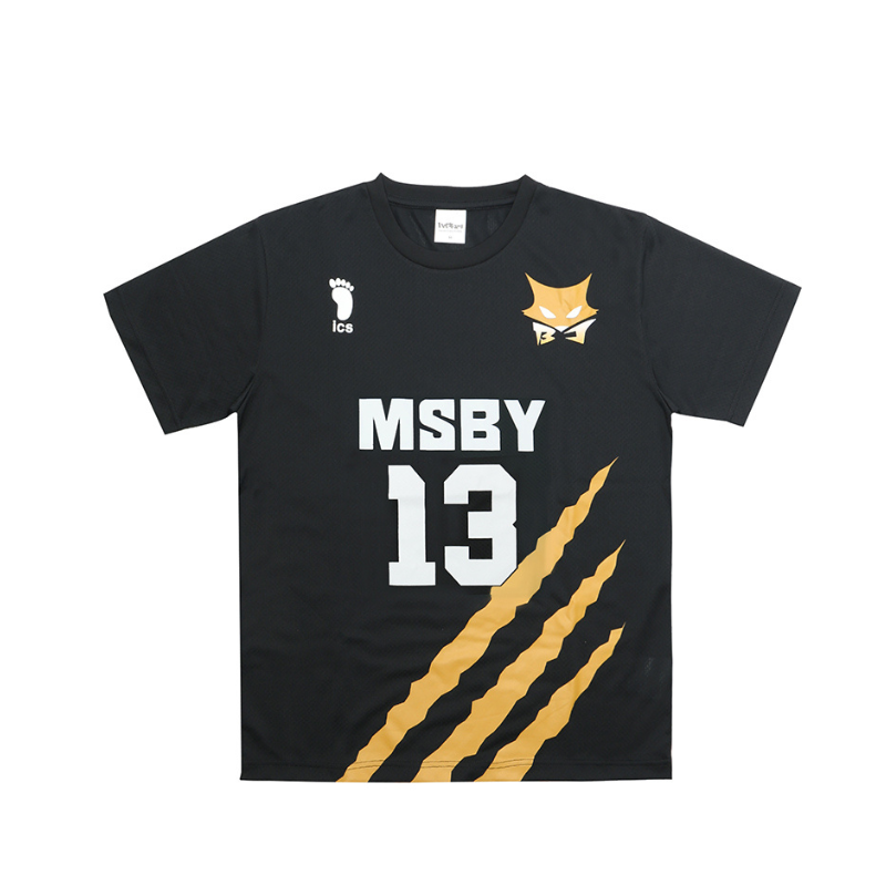 『ハイキュー！！』ユニフォーム　ブラックジャッカル　宮侑モデル　Ｍサイズ　ＢＸ４