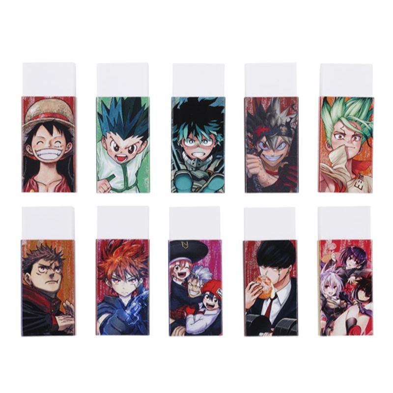 「週刊少年ジャンプ」消しゴムセット（１０個入り）　ＢＡ４−ＪＦ