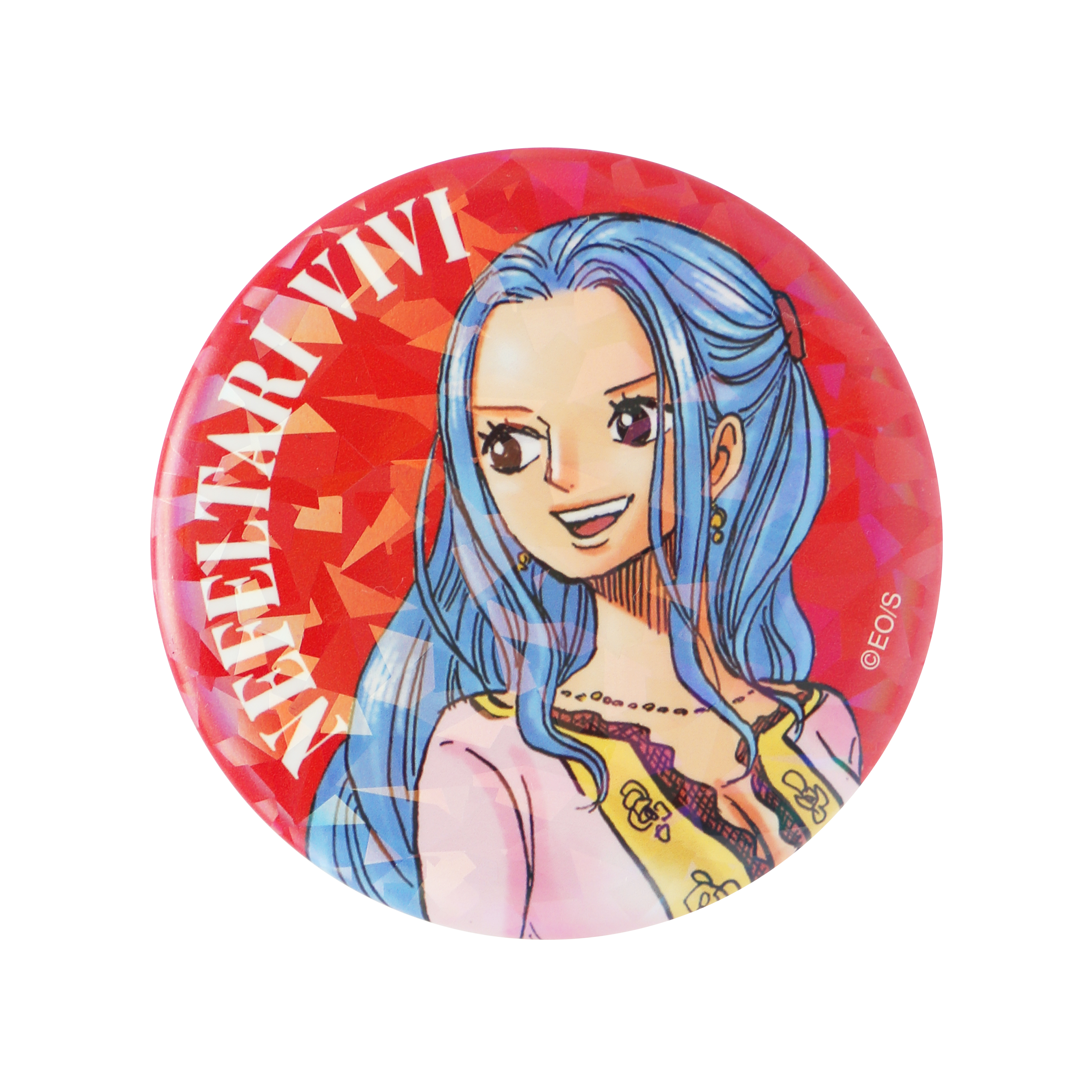完全受注生産　「週刊少年ジャンプ」オールスター缶バッジ　『ＯＮＥ　ＰＩＥＣＥ』　［２１　ネフェルタリ・ビビ］　ＢＢ３