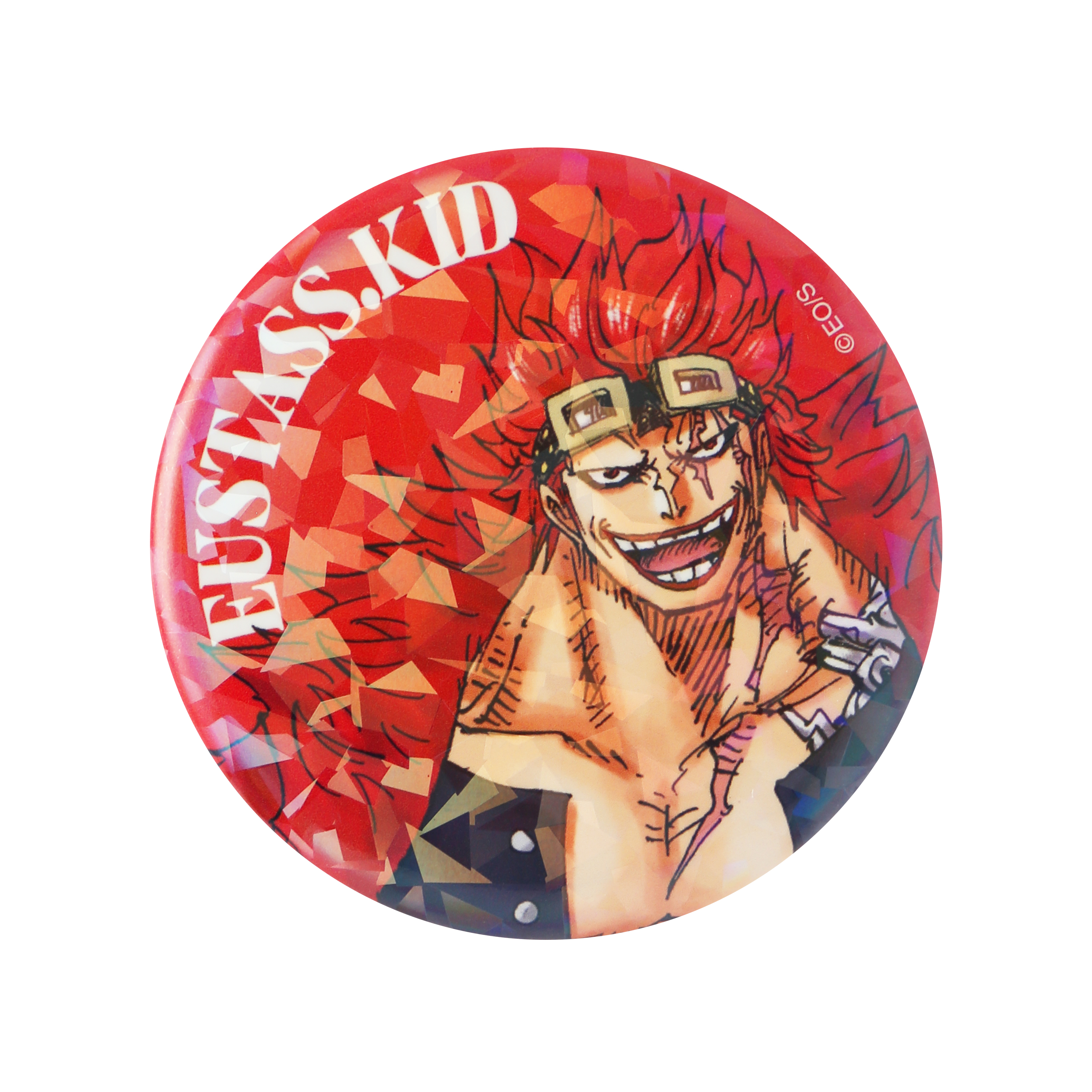 完全受注生産　「週刊少年ジャンプ」オールスター缶バッジ　『ＯＮＥ　ＰＩＥＣＥ』　［２３　ユースタス・キッド］　ＢＢ３