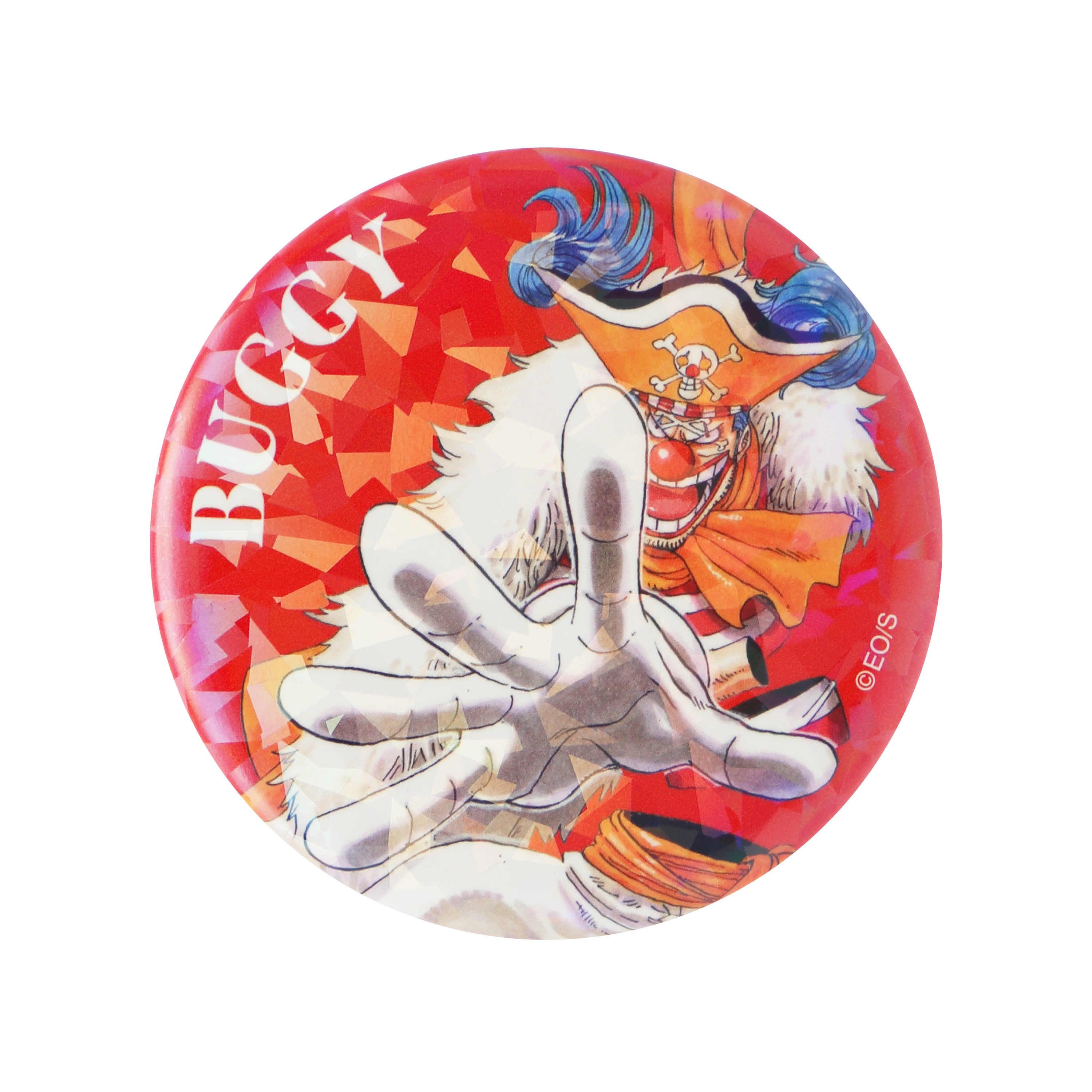 完全受注生産　「週刊少年ジャンプ」オールスター缶バッジ　『ＯＮＥ　ＰＩＥＣＥ』　［３４　バギー］　ＢＢ３