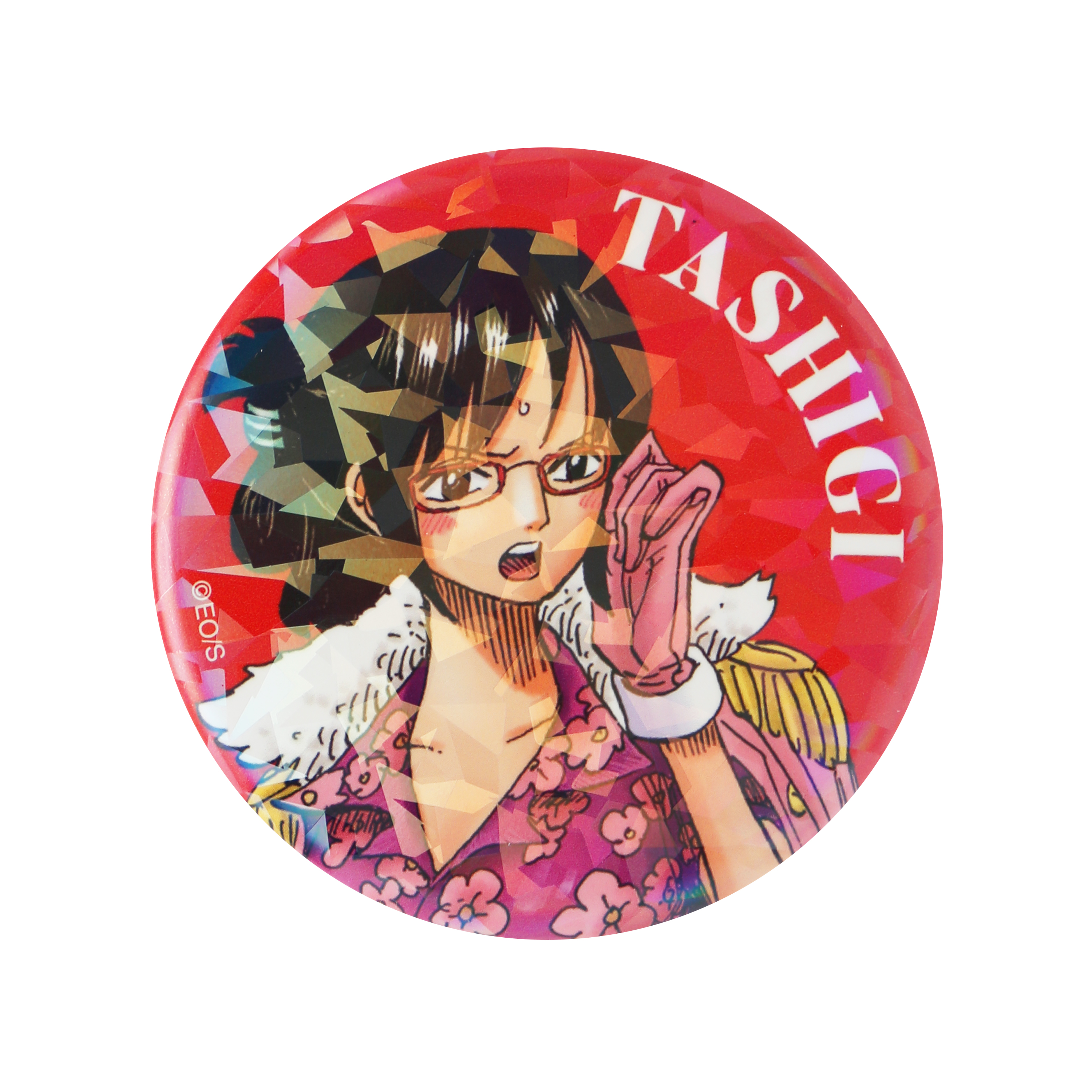完全受注生産　「週刊少年ジャンプ」オールスター缶バッジ　『ＯＮＥ　ＰＩＥＣＥ』　［３８　たしぎ］　ＢＢ３