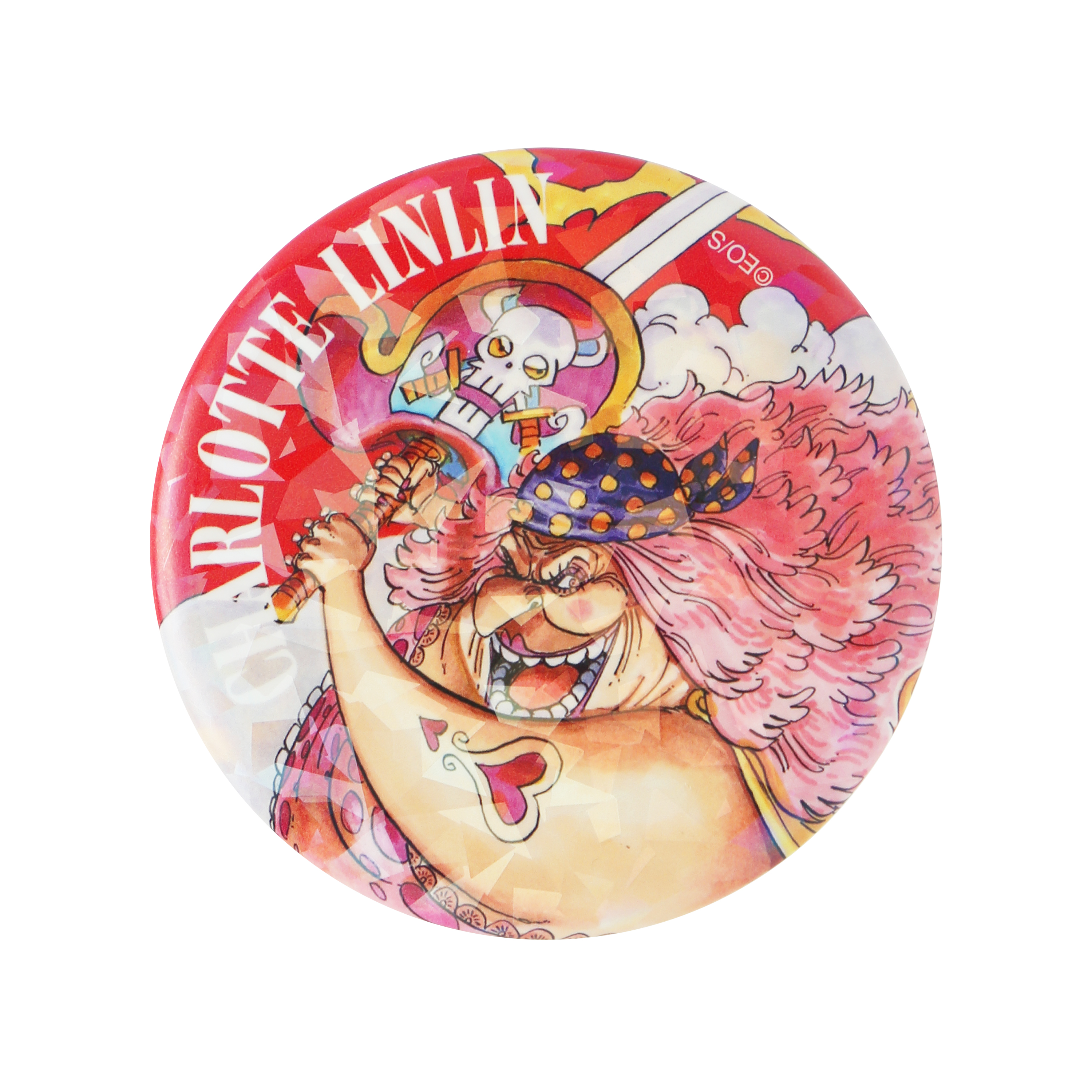 完全受注生産　「週刊少年ジャンプ」オールスター缶バッジ　『ＯＮＥ　ＰＩＥＣＥ』　［８６　シャーロット・リンリン］　ＢＢ３