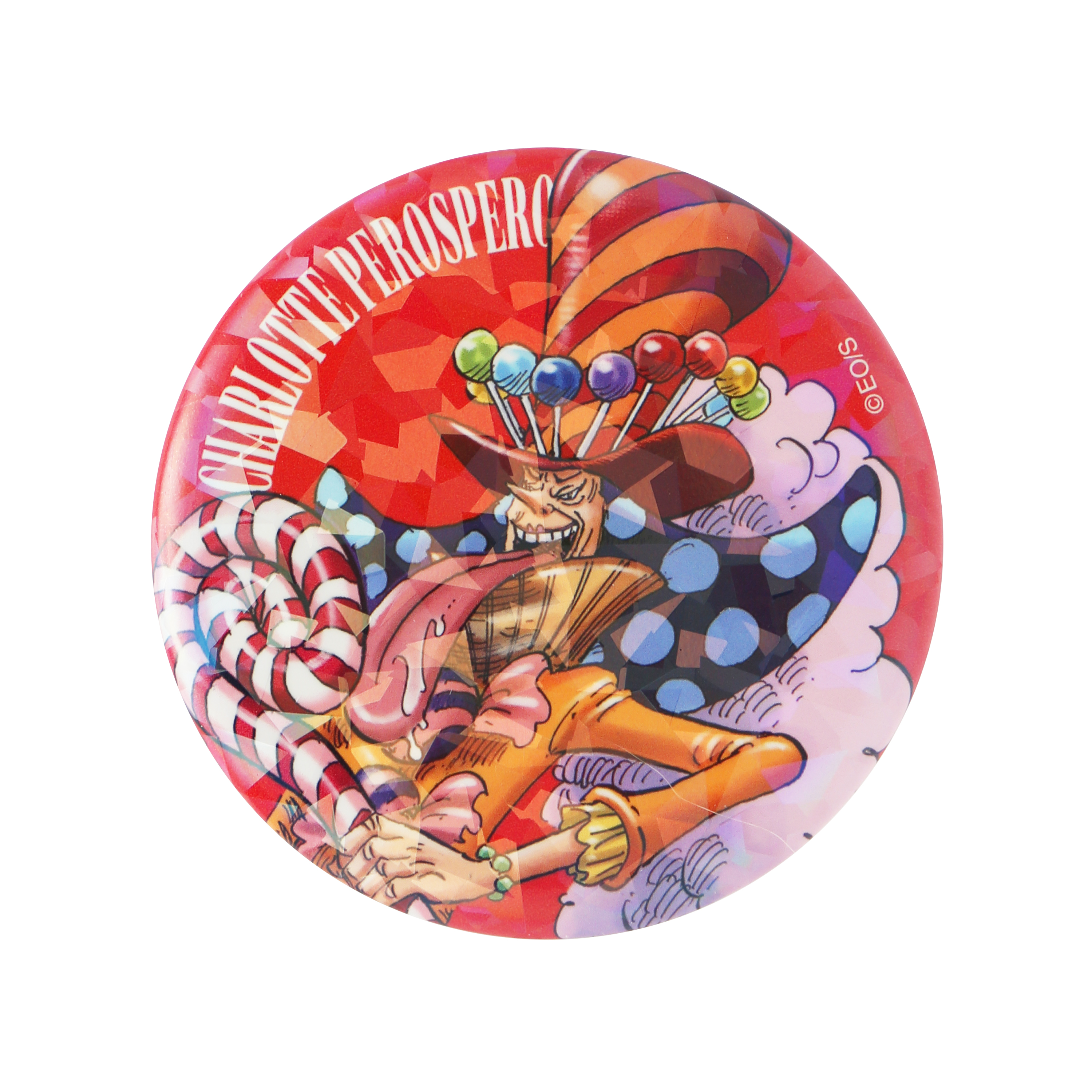 完全受注生産　「週刊少年ジャンプ」オールスター缶バッジ　『ＯＮＥ　ＰＩＥＣＥ』　［９５　シャーロット・ペロスペロー］　ＢＢ３