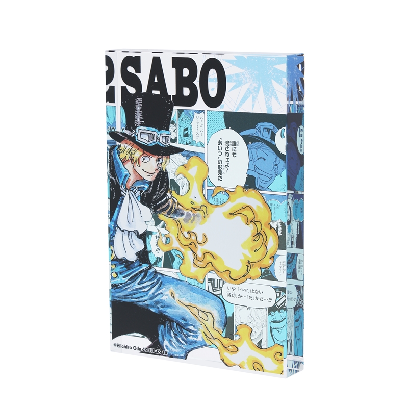 『ＯＮＥ　ＰＩＥＣＥ』アクリルブロック　“ＨＥＲＯＥＳ”　サボ　ＢＣ１