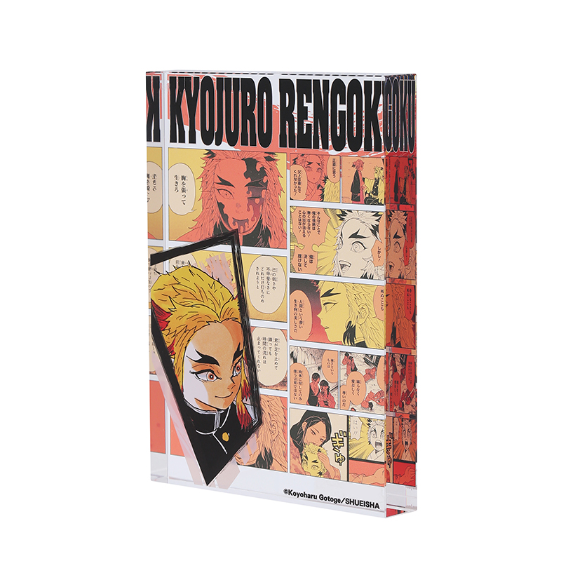 『鬼滅の刃』アクリルブロック　“ＨＥＲＯＥＳ”　煉獄杏寿郎　ＢＣ２