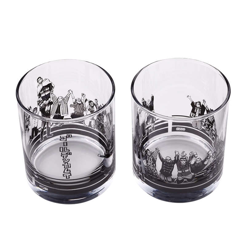 『ゴールデンカムイ』手つなぎグラス２個セット　＜ゴールデンカムイ展　札幌＞ＢＣ２