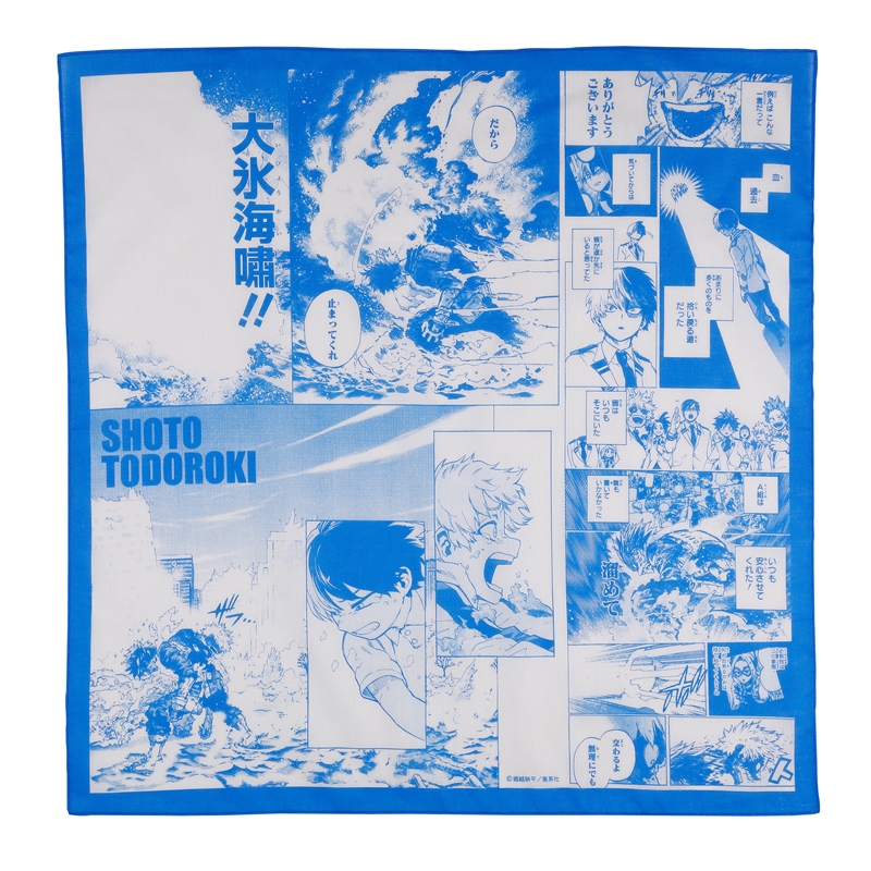 『僕のヒーローアカデミア』泣けるハンカチ　轟焦凍　ＢＣ３