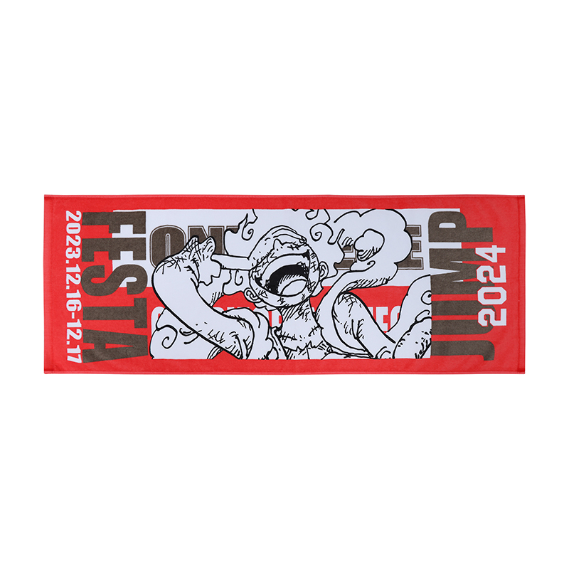 ＪＦ限定　『ＯＮＥ　ＰＩＥＣＥ』ヒーロータオル　モンキー・Ｄ・ルフィ　ＢＣ４−ＪＦ
