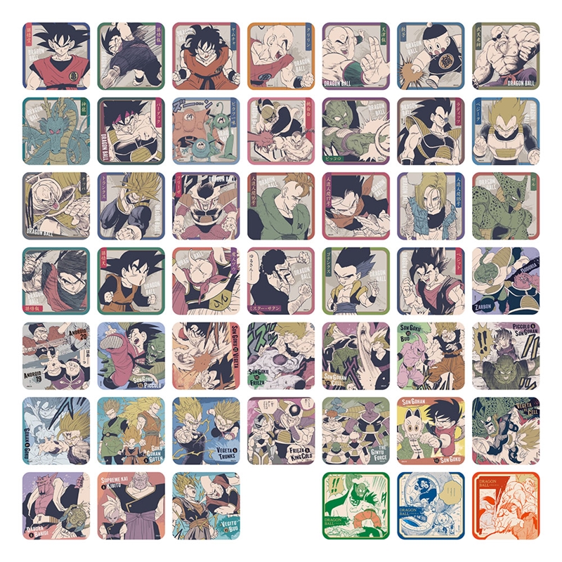 【ＪＡＳ】『ＤＲＡＧＯＮ　ＢＡＬＬ』アートコースター　第２弾　全種セット　（全４５種＆特典３種／計４８種入り）　ＢＣ４−ＪＳ