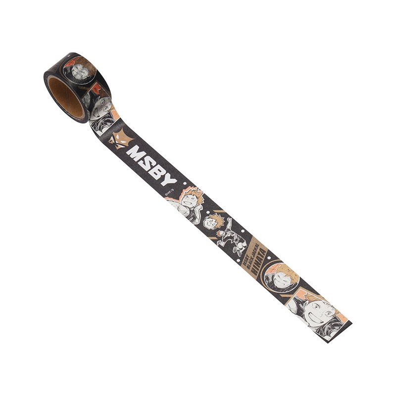 『ハイキュー！！』マスキングテープコレクション　第１弾　（全１１種／ランダム１種入り）　ＢＣ４−ＪＳ