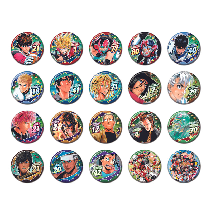 『アイシールド２１』コレクション缶バッジ　（全２０種／ランダム１種入り）　ＢＣ４