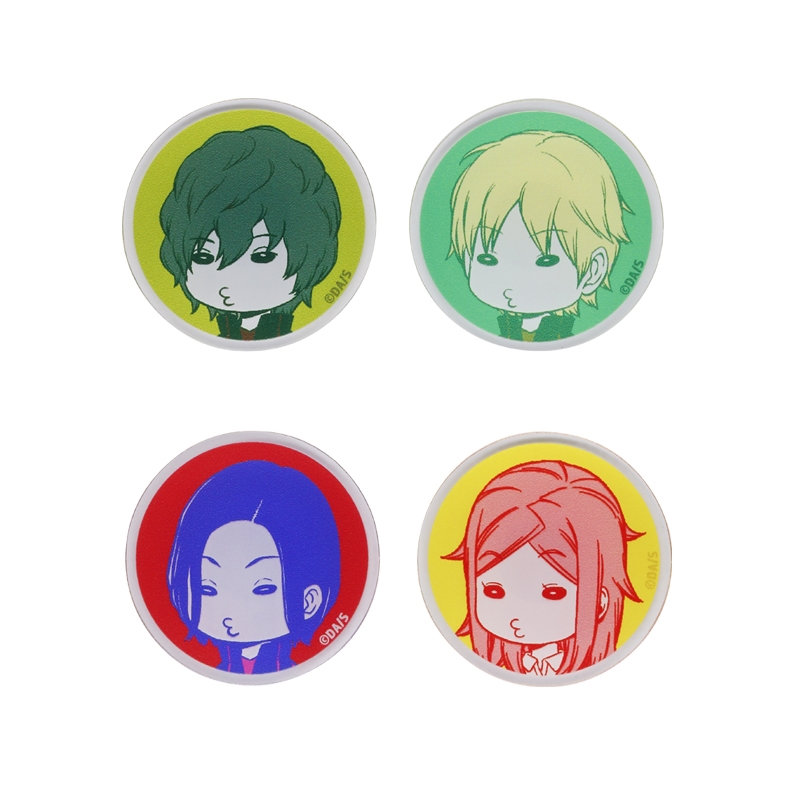 『ワールドトリガー』アクリルピンズセット A級1位 太刀川隊 BD1