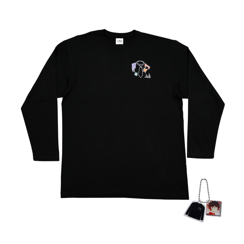 『ワールドトリガー』ロングＴシャツ　フリーサイズ　チャーム付き【インク】　ＢＤ１