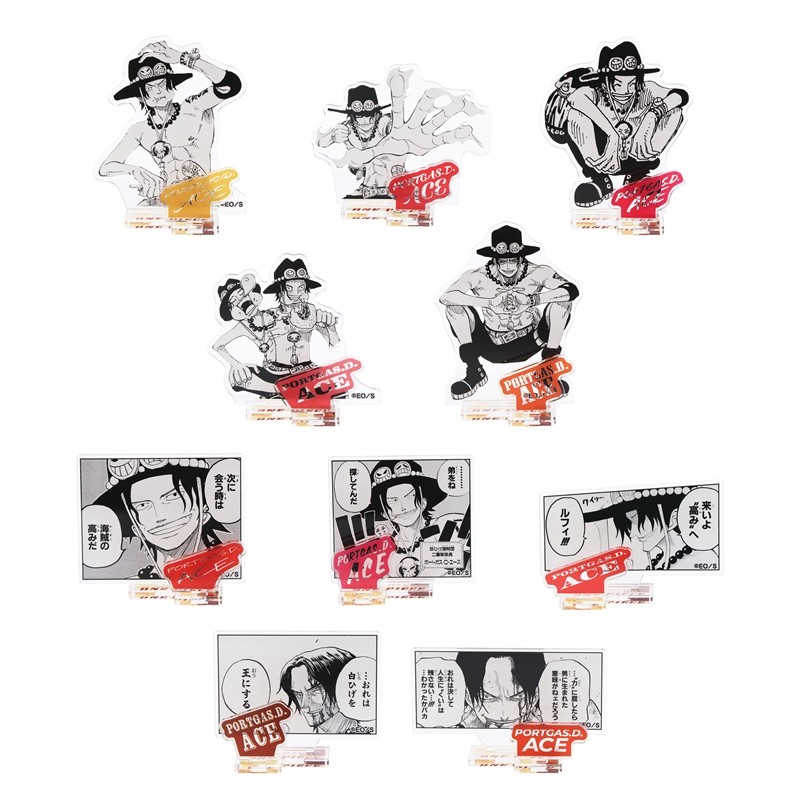 『ＯＮＥ　ＰＩＥＣＥ』アクリルフィギュアコレクション“ＨＥＲＯＥＳ”　ポートガス・Ｄ・エース　Ｖｏｌ．１　（全１０種／ランダム１種入り）　ＢＤ１