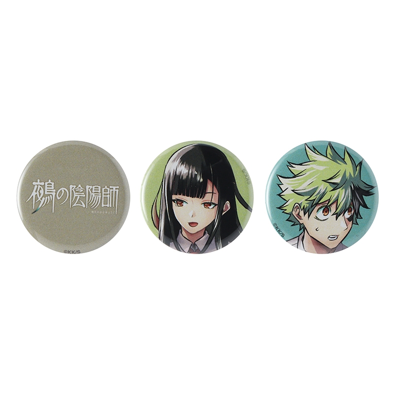 『鵺の陰陽師』ｍｉｎｉ缶バッジ３個セット　ＢＤ１−ＪＮＰＧ