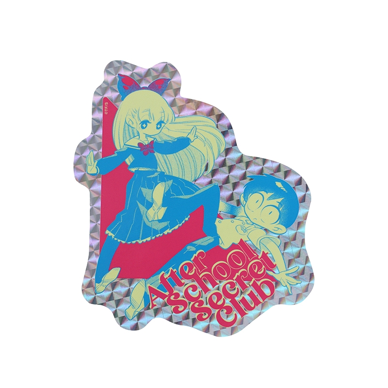 『放課後ひみつクラブ』オーロラシャインステッカー（１００×１００ｍｍ以内変形サイズ）　ＢＤ１−ＪＮＰＧ