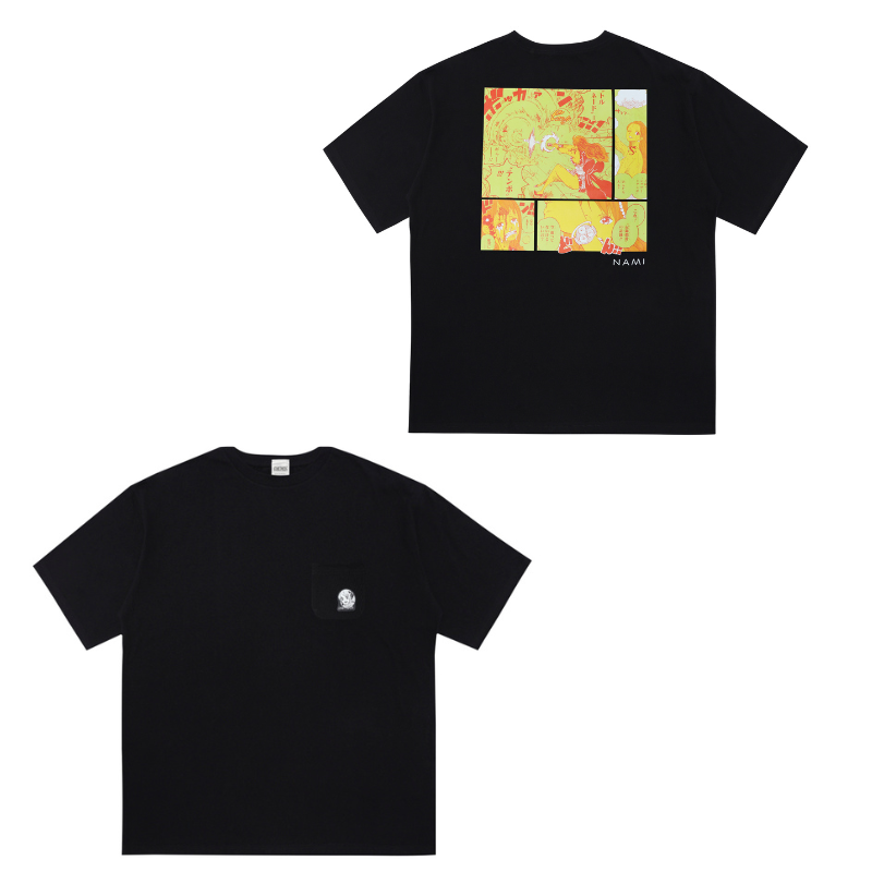 『ＯＮＥ　ＰＩＥＣＥ』ポケット付きビッグシルエットＴシャツ　“ＨＥＲＯＥＳ”　ナミ　ＢＤ３